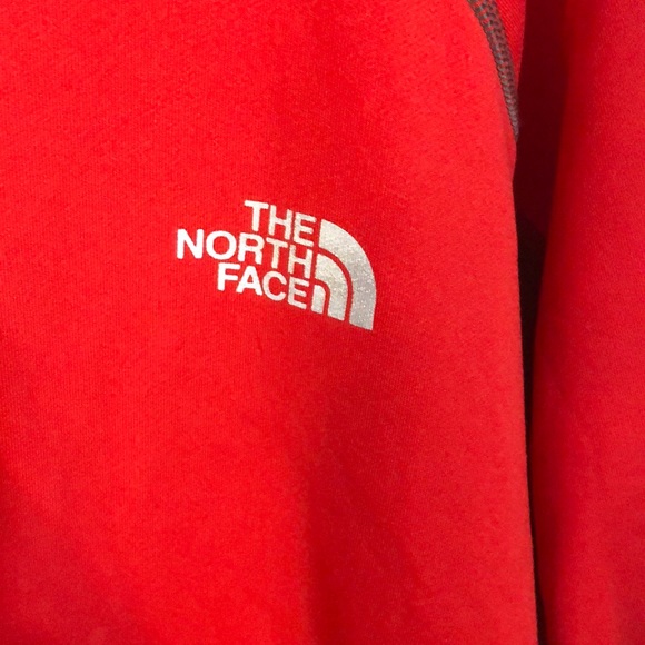 Red and gray north face jacket - Picture 3 of 5